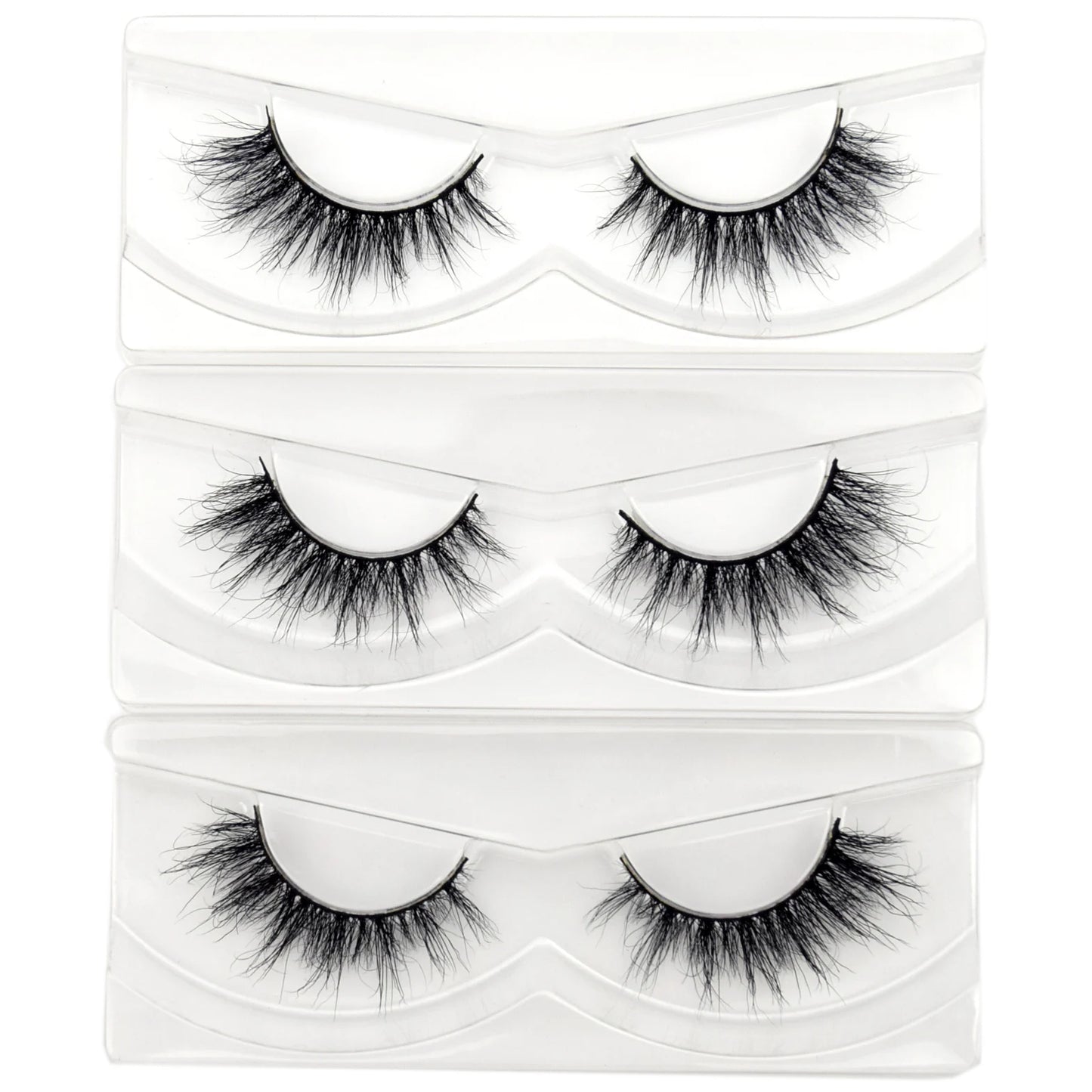 Visofree Mink Eyelashes 100% Cruelty free Handmade 3D Mink Lashes Full Strip Lashes Soft False Eyelashes Makeup Lashes E11