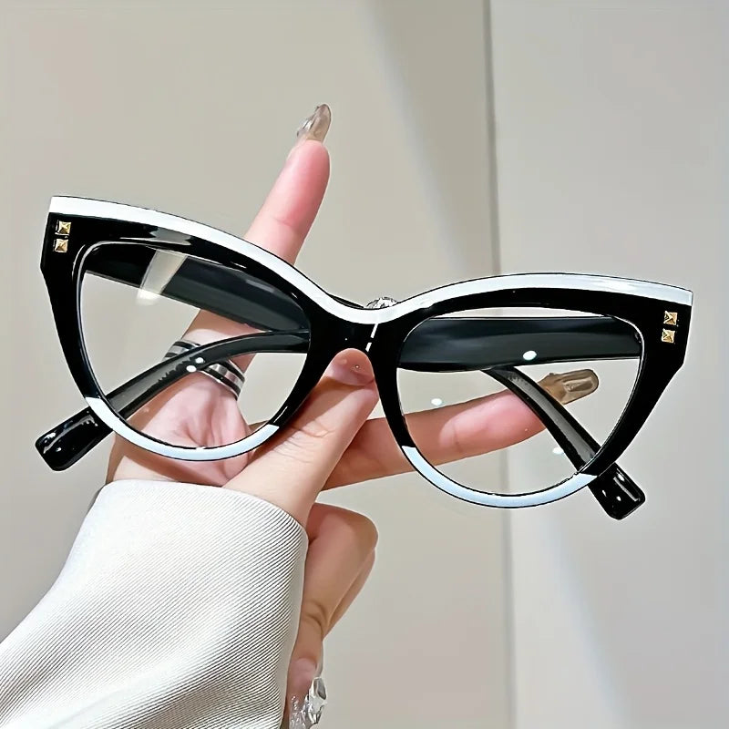 Stylish Cat Eye Reading Glasses Minimalist Design +1.0 to +4.0
