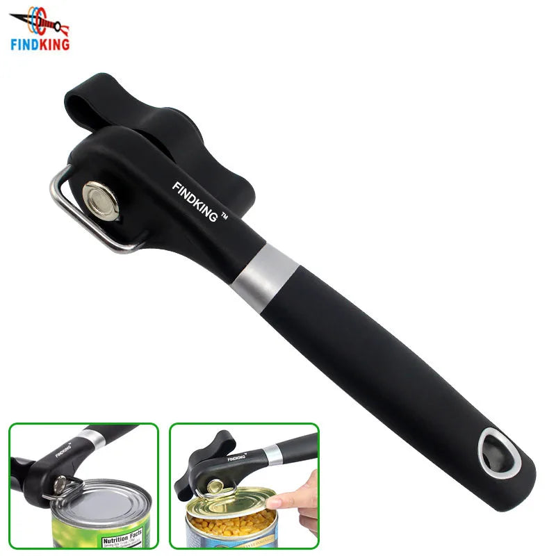 FINDKING Kitchen Can Opener, Stainless Steel Manual