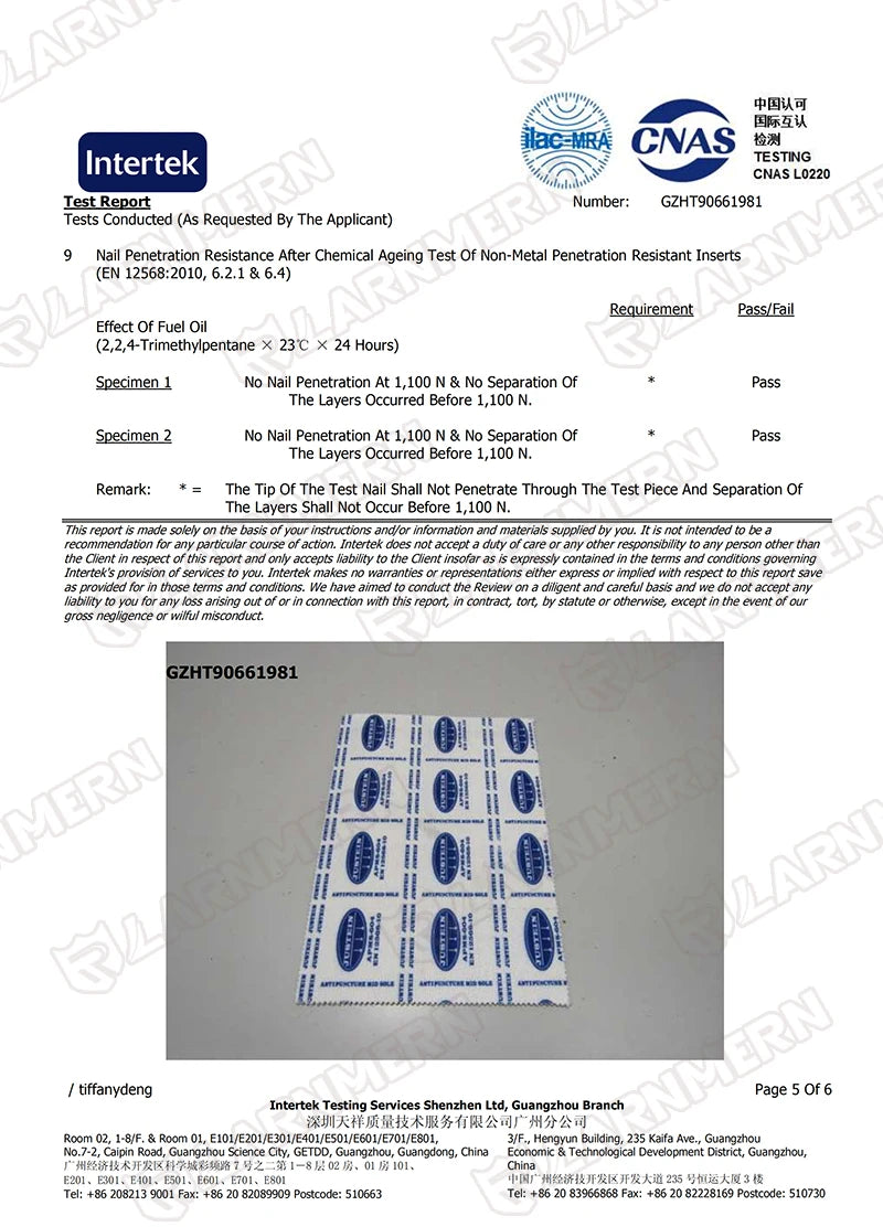 LARNMERN Safety Shoes for Work, Men's Steel Toe Shoes, Anti-Slip Boots