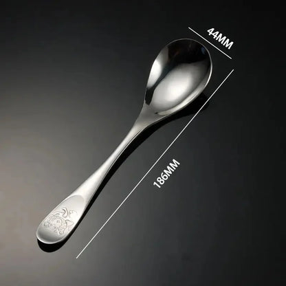 2 peças/conjunto de talheres de aço inoxidável