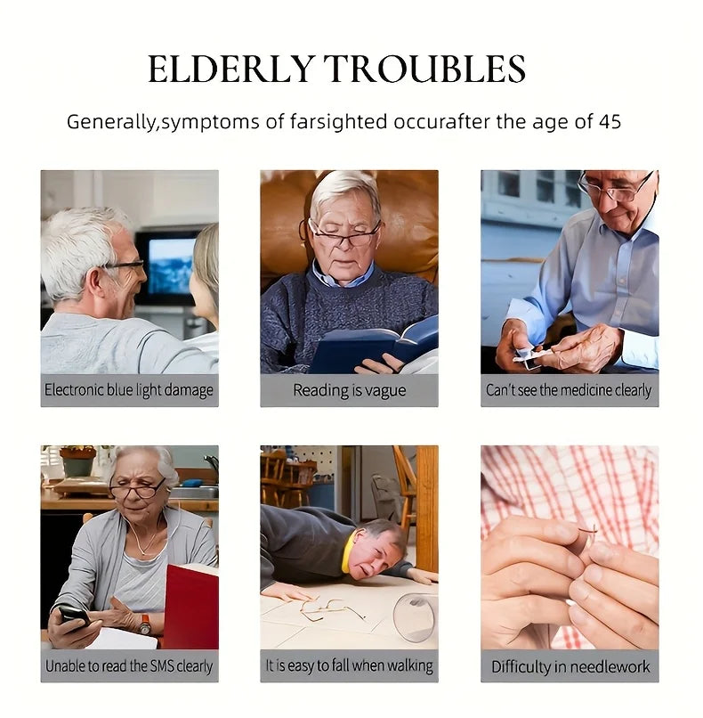 Stylish Cat Eye Reading Glasses Minimalist Design +1.0 to +4.0