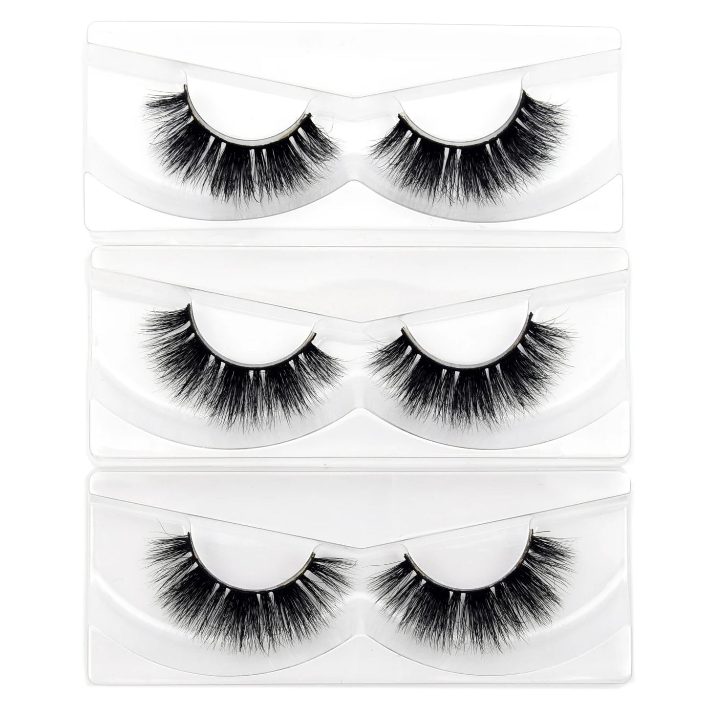 Visofree Mink Eyelashes 100% Cruelty free Handmade 3D Mink Lashes Full Strip Lashes Soft False Eyelashes Makeup  Lashes E11