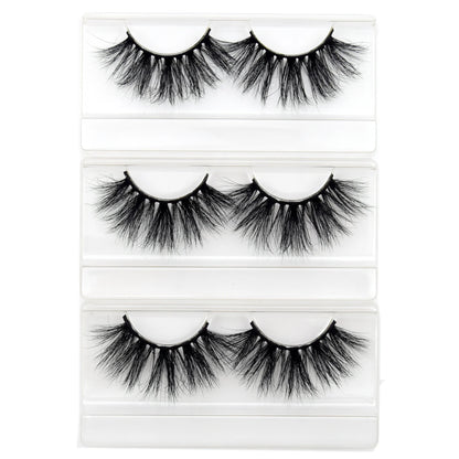 Visofree Mink Eyelashes 100% Cruelty free Handmade 3D Mink Lashes Full Strip Lashes Soft False Eyelashes Makeup  Lashes E11