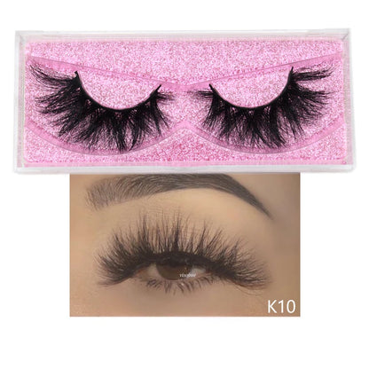 Visofree Mink Eyelashes 100% Cruelty free Handmade 3D Mink Lashes Full Strip Lashes Soft False Eyelashes Makeup  Lashes E11