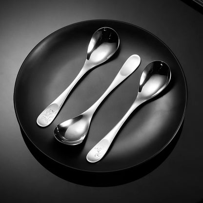 2 peças/conjunto de talheres de aço inoxidável