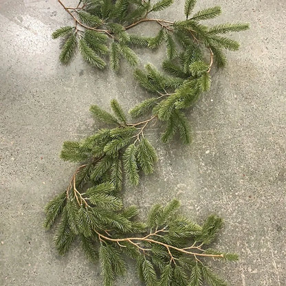 180cm Artificial Green Plants Christmas Tree Garland