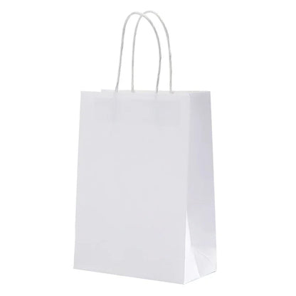 10pcs Kraft Paper Bags, Reusable Gift Bags, Gift Packaging
