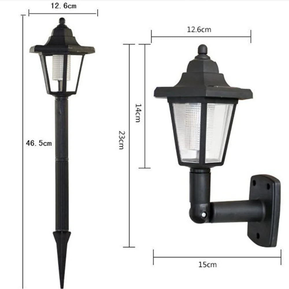 Garden lights, outdoor solar street lights, wall lights