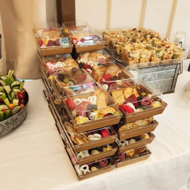 5/10 pieces of kraft paper for cake, dessert