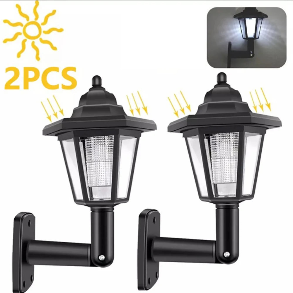 Garden lights, outdoor solar street lights, wall lights