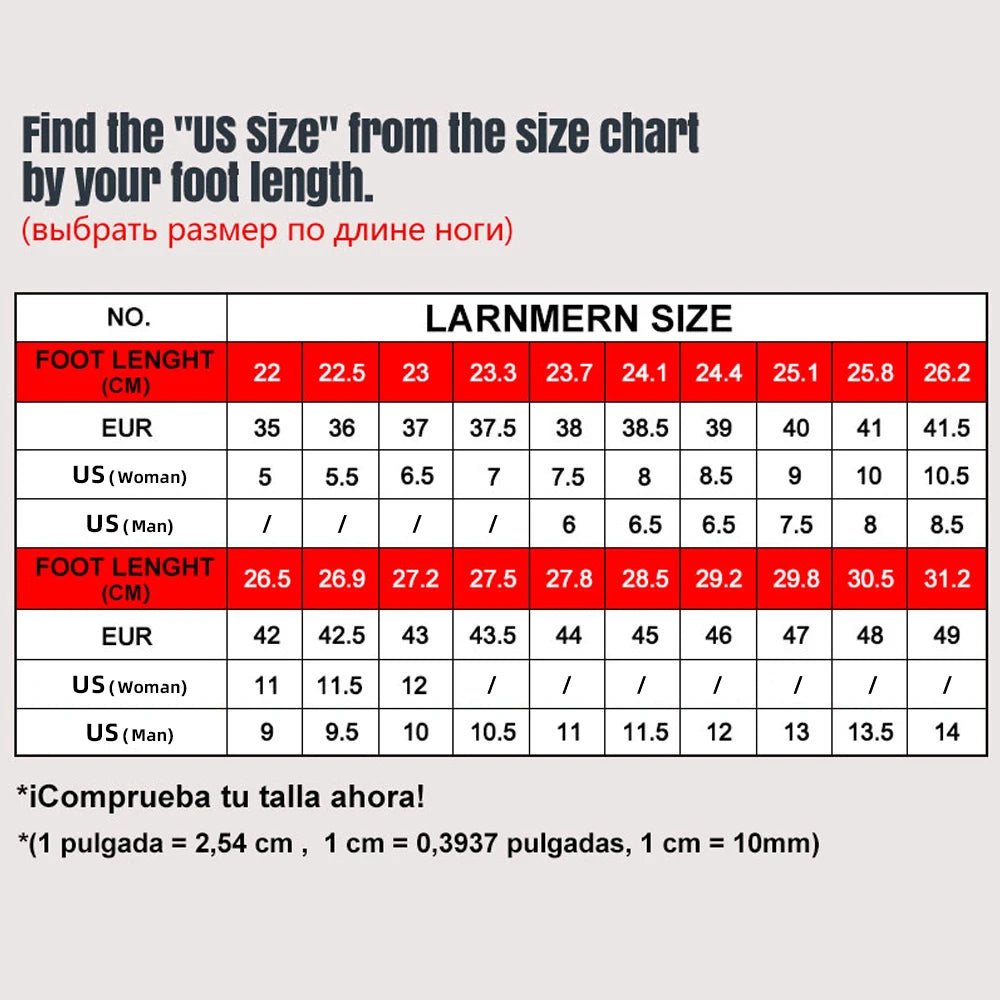 LARNMERN Safety Shoes for Work, Men's Steel Toe Shoes, Anti-Slip Boots