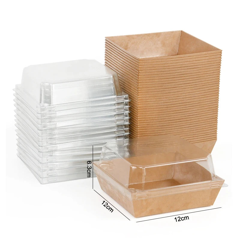 5/10 pieces of kraft paper for cake, dessert