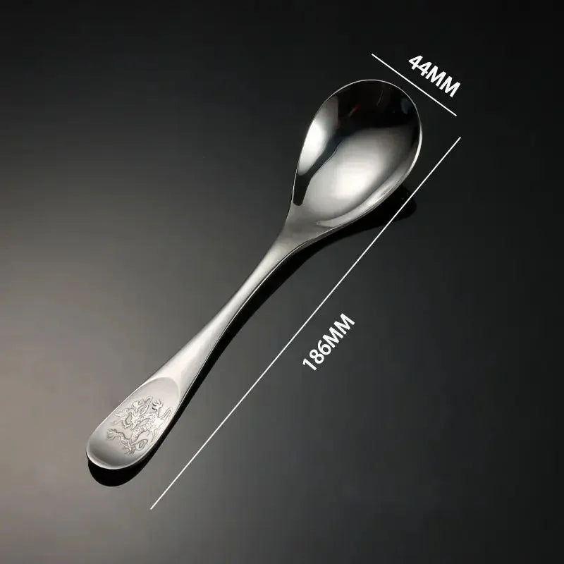 2 peças/conjunto de talheres de aço inoxidável