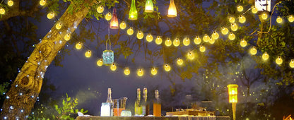 Solar Crystal Globe String Lights with 8 Modes, IP65 Waterproof