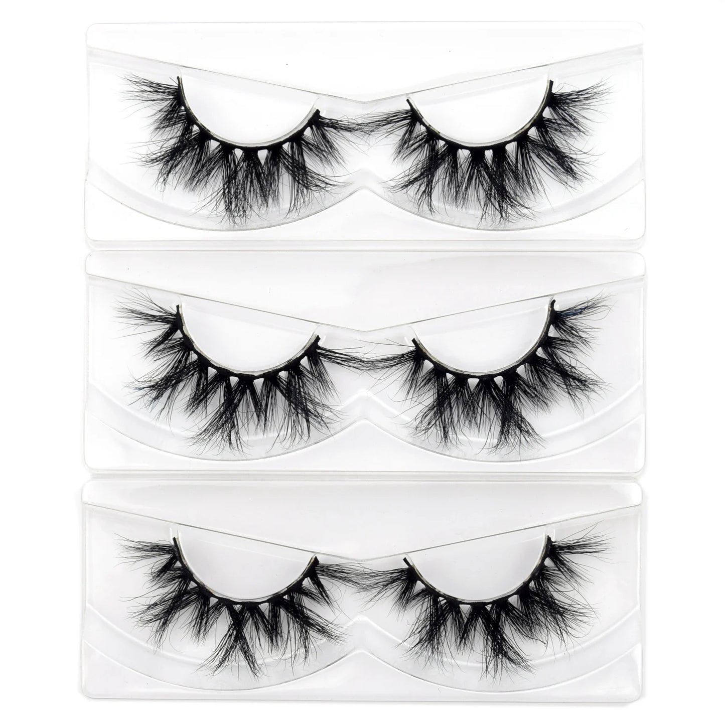 Visofree Mink Eyelashes 100% Cruelty free Handmade 3D Mink Lashes Full Strip Lashes Soft False Eyelashes Makeup  Lashes E11