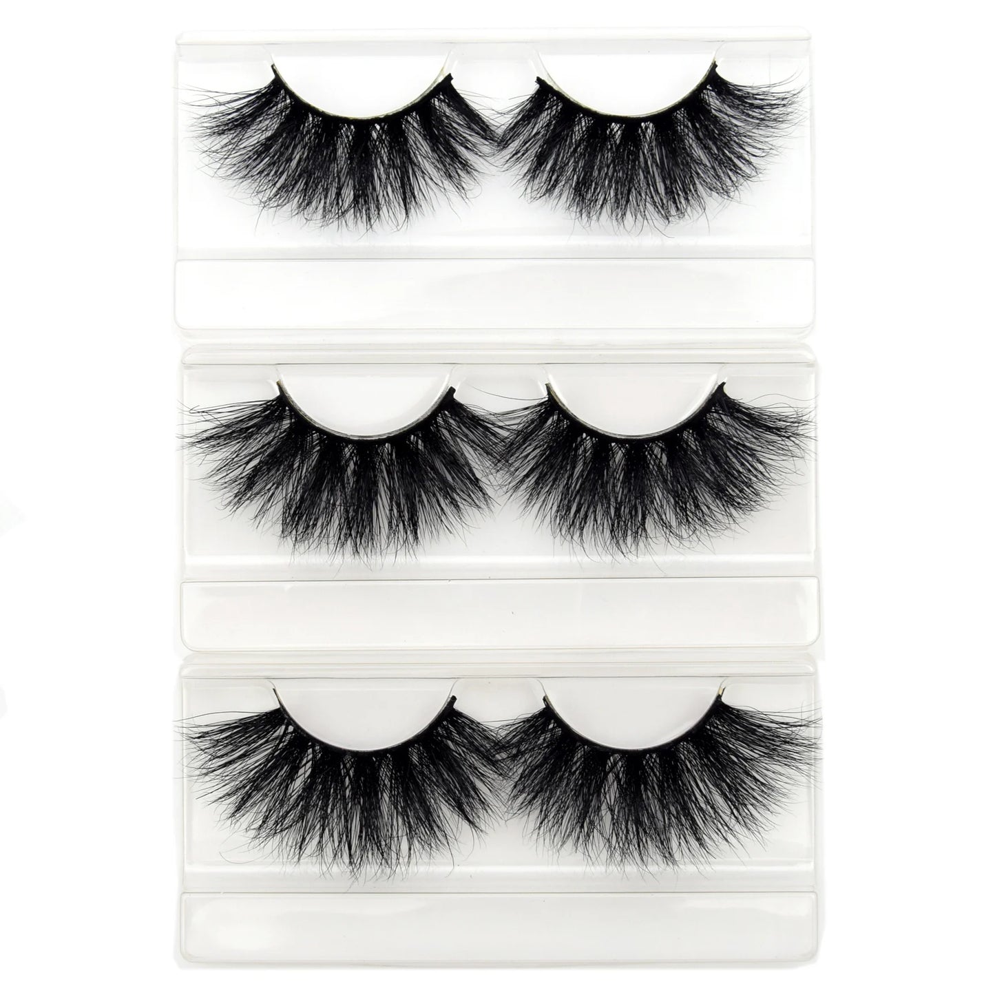 Visofree Mink Eyelashes 100% Cruelty free Handmade 3D Mink Lashes Full Strip Lashes Soft False Eyelashes Makeup  Lashes E11