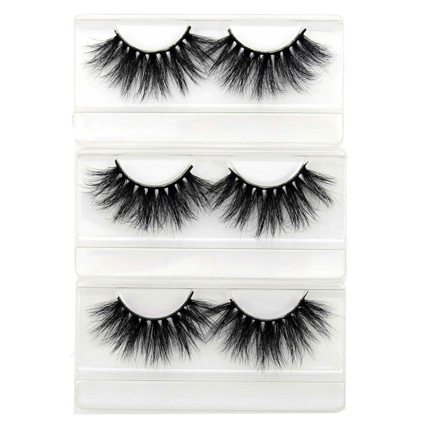 Visofree Mink Eyelashes 100% Cruelty free Handmade 3D Mink Lashes Full Strip Lashes Soft False Eyelashes Makeup  Lashes E11