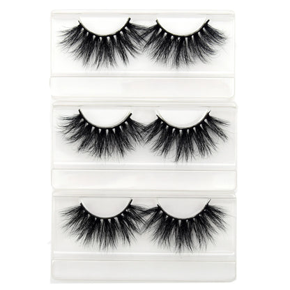 Visofree Mink Eyelashes 100% Cruelty free Handmade 3D Mink Lashes Full Strip Lashes Soft False Eyelashes Makeup  Lashes E11