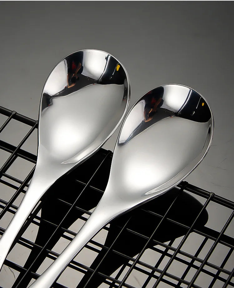 2 peças/conjunto de talheres de aço inoxidável