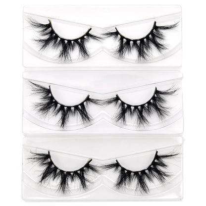 Visofree Mink Eyelashes 100% Cruelty free Handmade 3D Mink Lashes Full Strip Lashes Soft False Eyelashes Makeup  Lashes E11