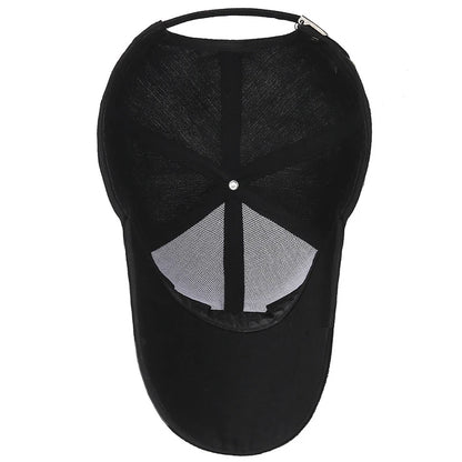 Men's sports caps with sun protection