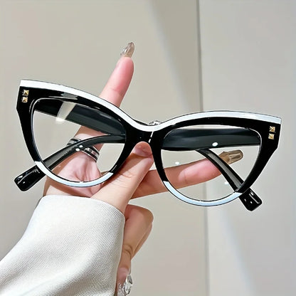 Stylish Cat Eye Reading Glasses Minimalist Design +1.0 to +4.0