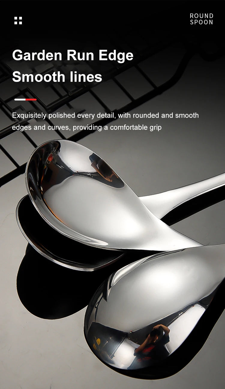 2 peças/conjunto de talheres de aço inoxidável