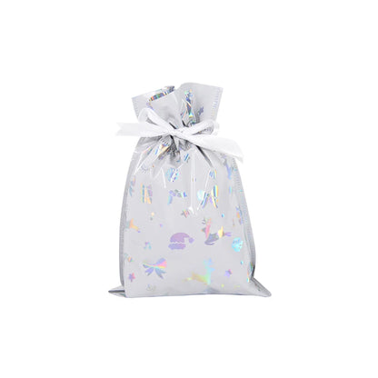 3/5pcs Drawstring Gift Bags for Merry Christmas, New Year 2025