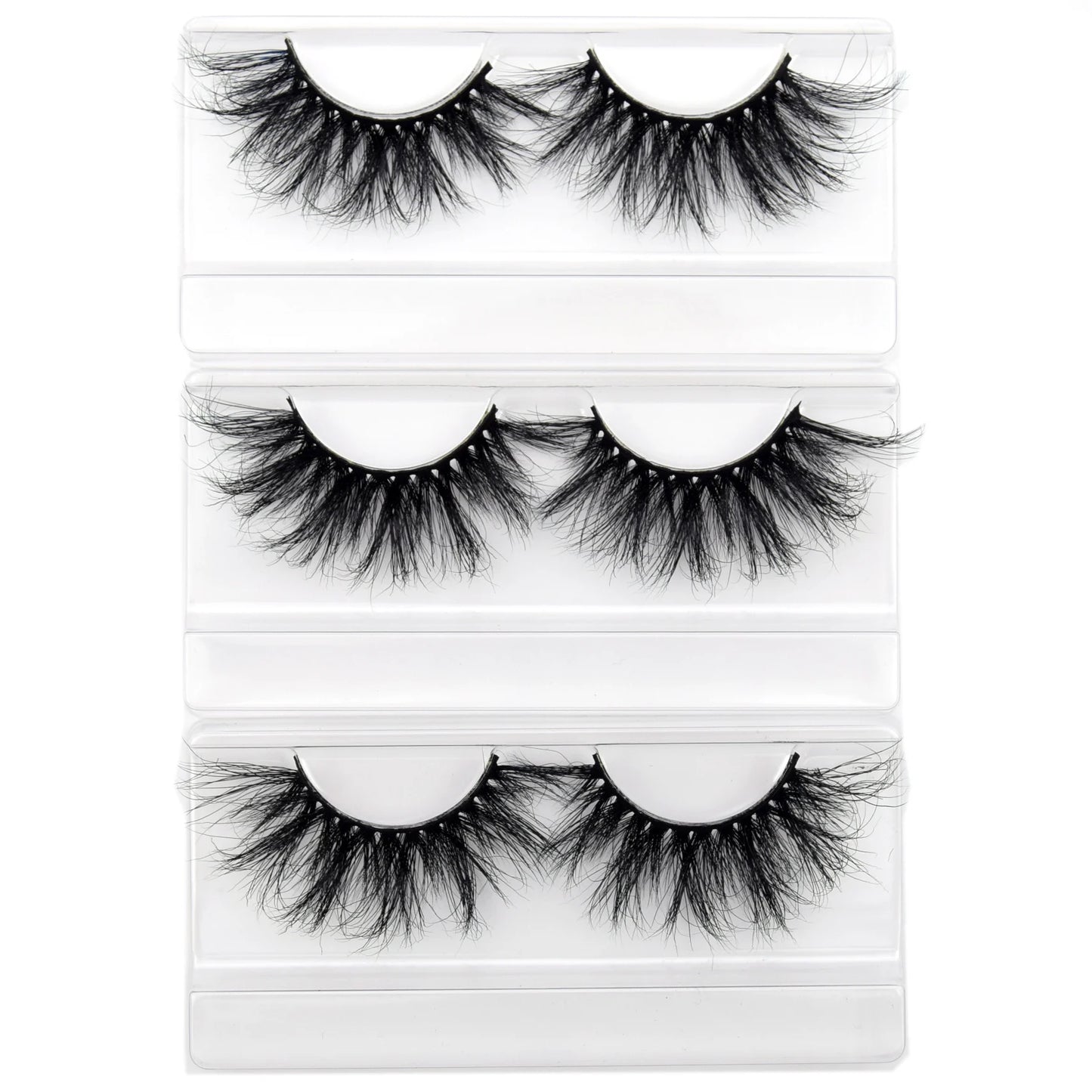 Visofree Mink Eyelashes 100% Cruelty free Handmade 3D Mink Lashes Full Strip Lashes Soft False Eyelashes Makeup  Lashes E11
