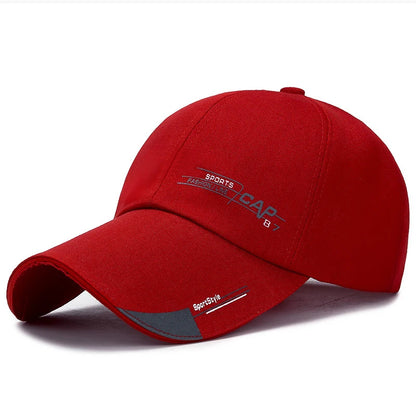 Men's sports caps with sun protection
