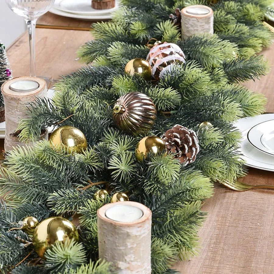 180cm Artificial Green Plants Christmas Tree Garland