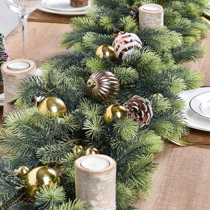 180cm Artificial Green Plants Christmas Tree Garland