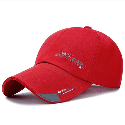 Men's sports caps with sun protection