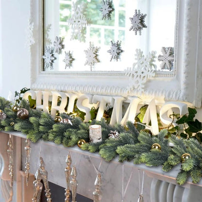 180cm Artificial Green Plants Christmas Tree Garland