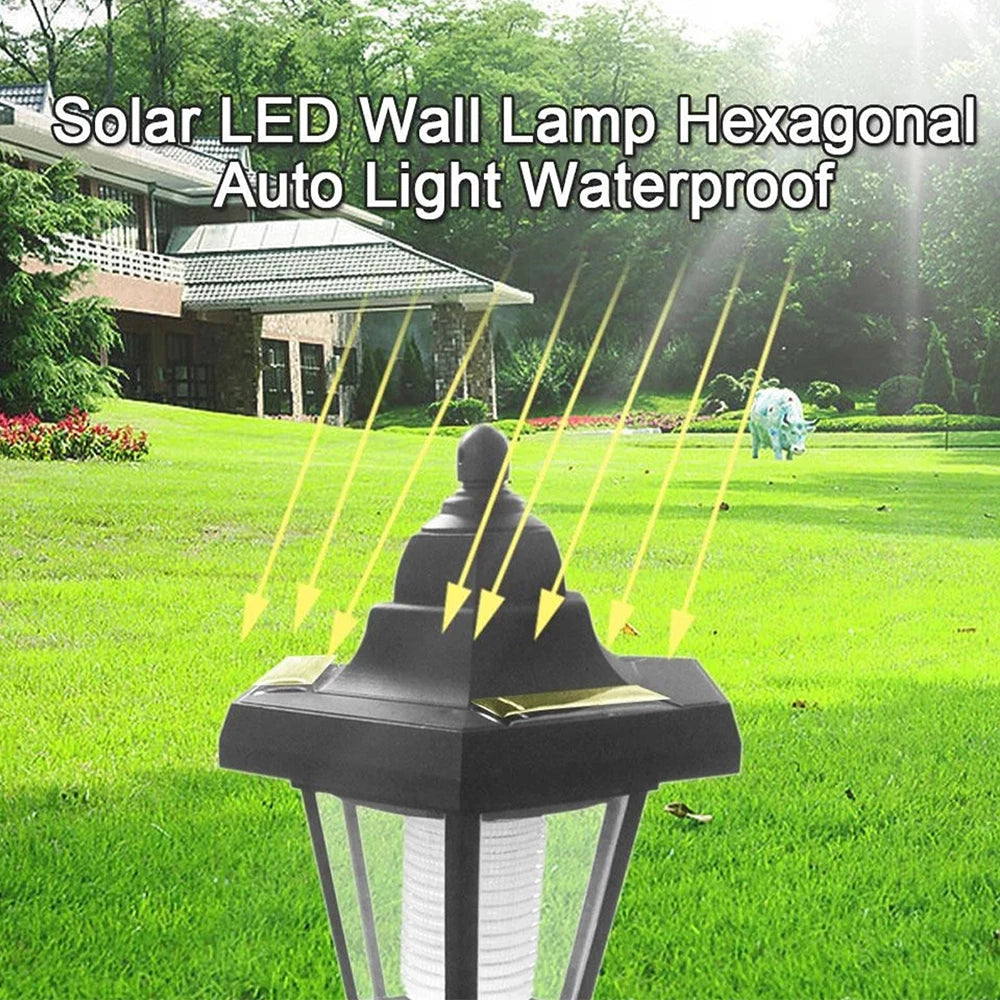 Garden lights, outdoor solar street lights, wall lights
