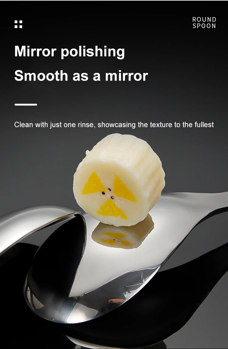 2 peças/conjunto de talheres de aço inoxidável