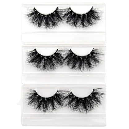Visofree Mink Eyelashes 100% Cruelty free Handmade 3D Mink Lashes Full Strip Lashes Soft False Eyelashes Makeup  Lashes E11