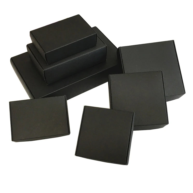 10pcs Multi-size Cute Square Packaging Box, Gift Box