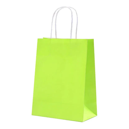 10pcs Kraft Paper Bags, Reusable Gift Bags, Gift Packaging