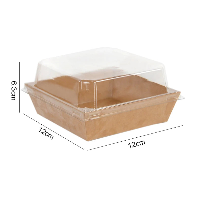 5/10 pieces of kraft paper for cake, dessert