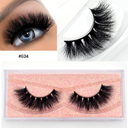 Visofree Mink Eyelashes 100% Cruelty free Handmade 3D Mink Lashes Full Strip Lashes Soft False Eyelashes Makeup  Lashes E11