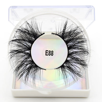 Visofree Mink Eyelashes 100% Cruelty free Handmade 3D Mink Lashes Full Strip Lashes Soft False Eyelashes Makeup  Lashes E11