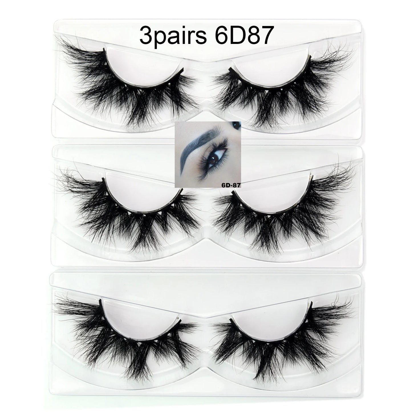 Visofree Mink Eyelashes 100% Cruelty free Handmade 3D Mink Lashes Full Strip Lashes Soft False Eyelashes Makeup  Lashes E11