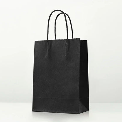 10pcs Kraft Paper Bags, Reusable Gift Bags, Gift Packaging