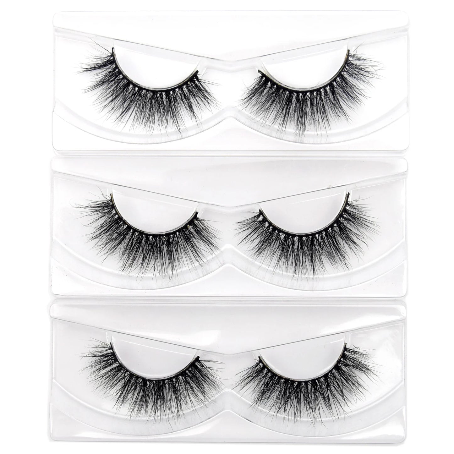 Visofree Mink Eyelashes 100% Cruelty free Handmade 3D Mink Lashes Full Strip Lashes Soft False Eyelashes Makeup  Lashes E11
