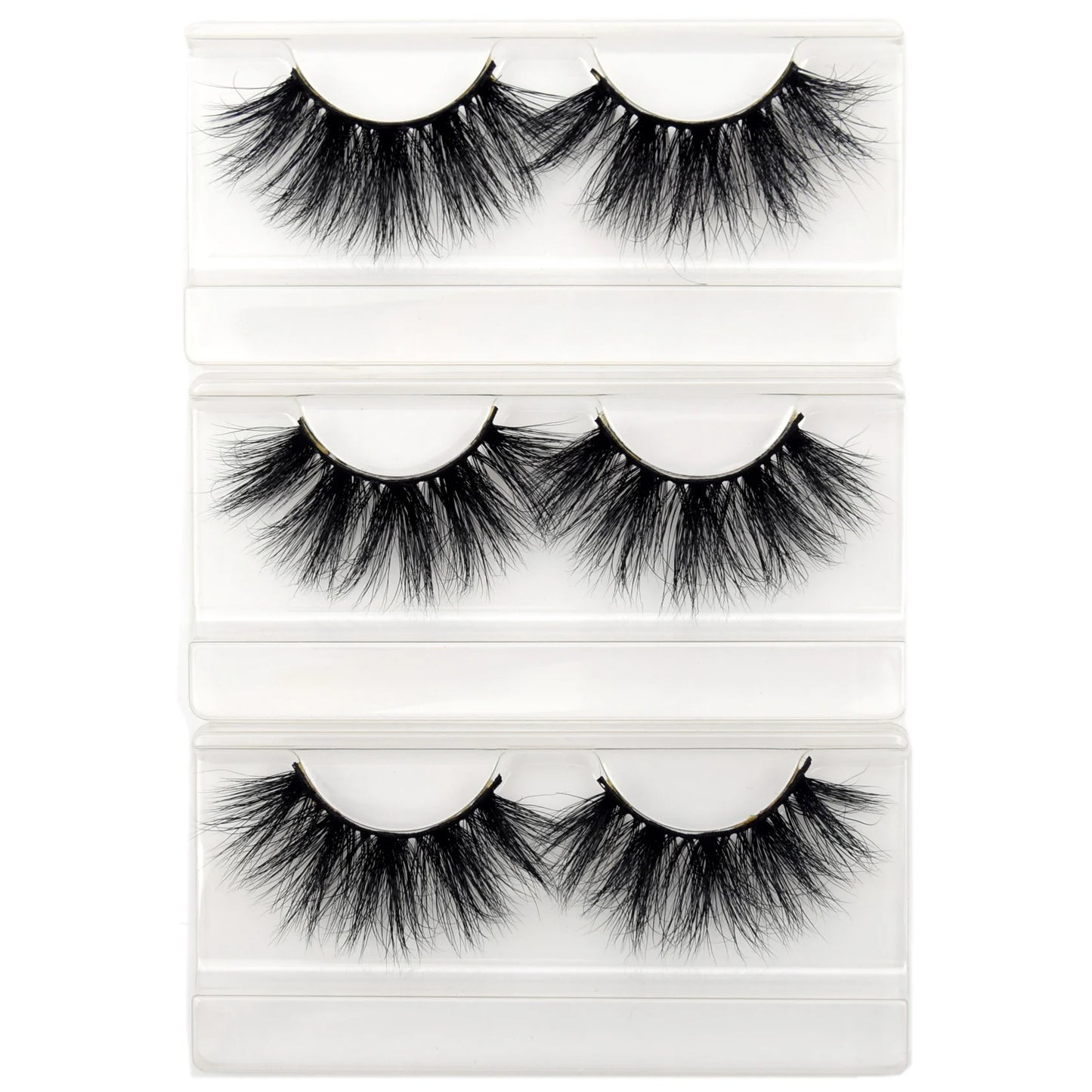 Visofree Mink Eyelashes 100% Cruelty free Handmade 3D Mink Lashes Full Strip Lashes Soft False Eyelashes Makeup  Lashes E11