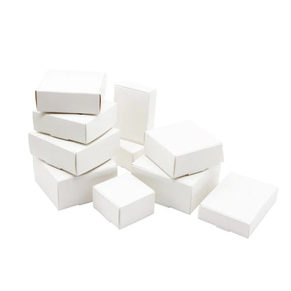 10pcs Multi-size Cute Square Packaging Box, Gift Box