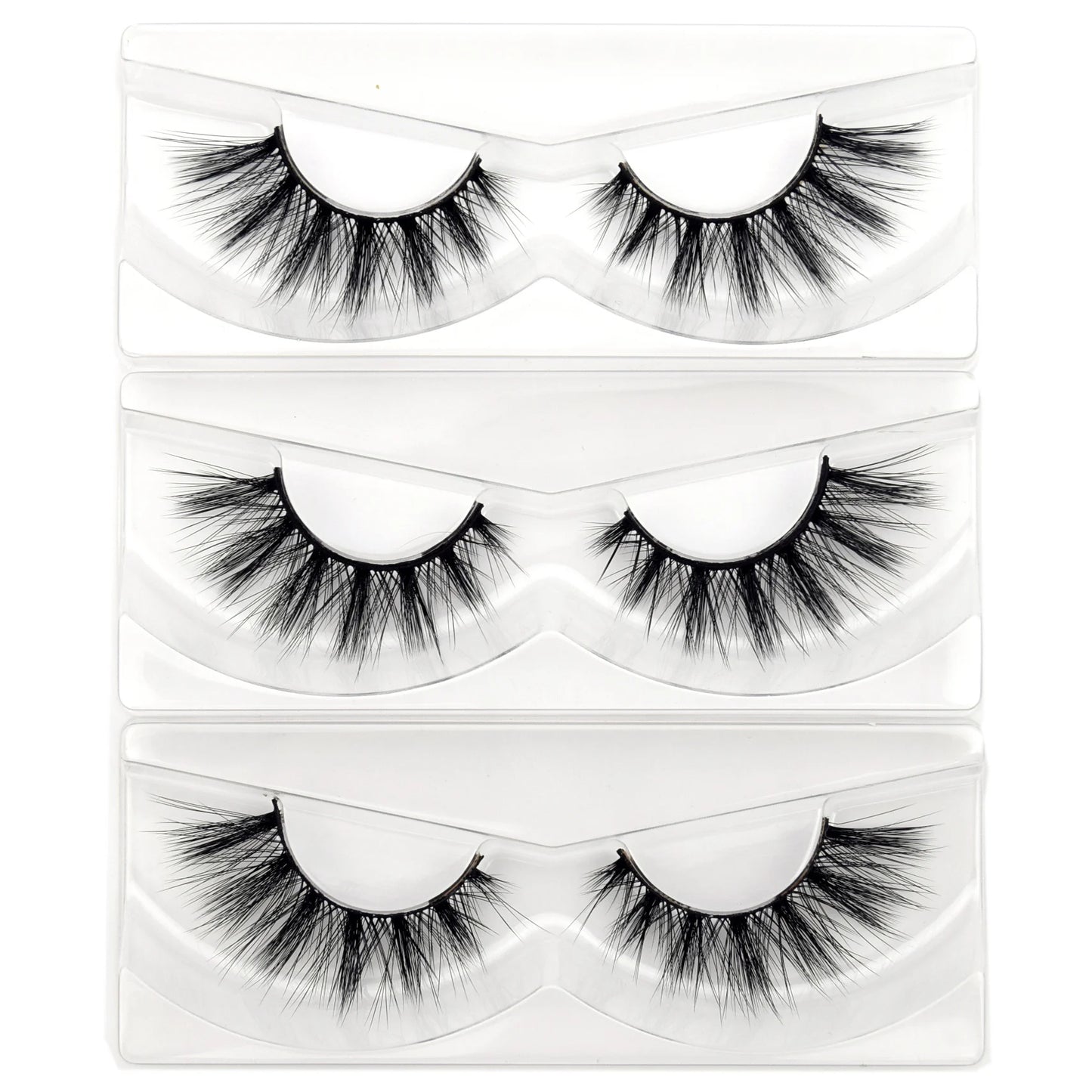Visofree Mink Eyelashes 100% Cruelty free Handmade 3D Mink Lashes Full Strip Lashes Soft False Eyelashes Makeup  Lashes E11