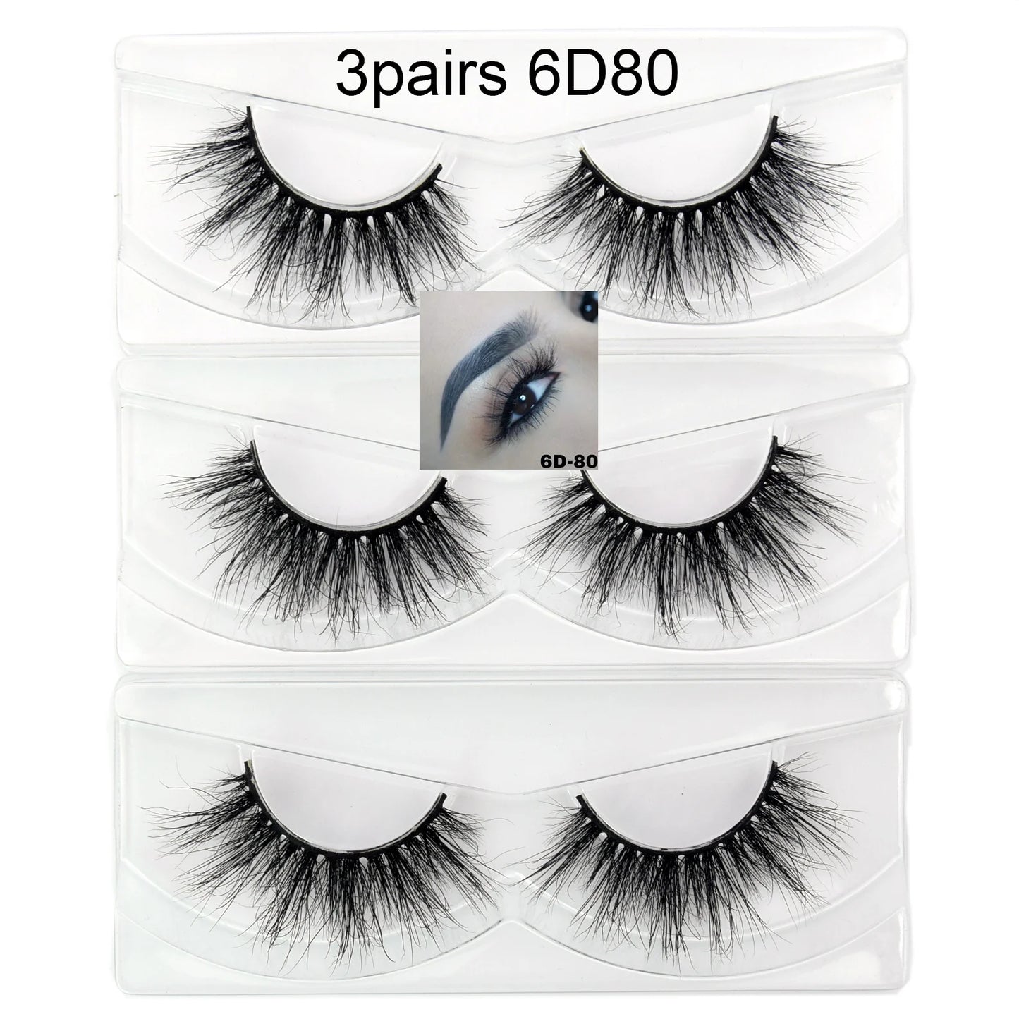 Visofree Mink Eyelashes 100% Cruelty free Handmade 3D Mink Lashes Full Strip Lashes Soft False Eyelashes Makeup  Lashes E11